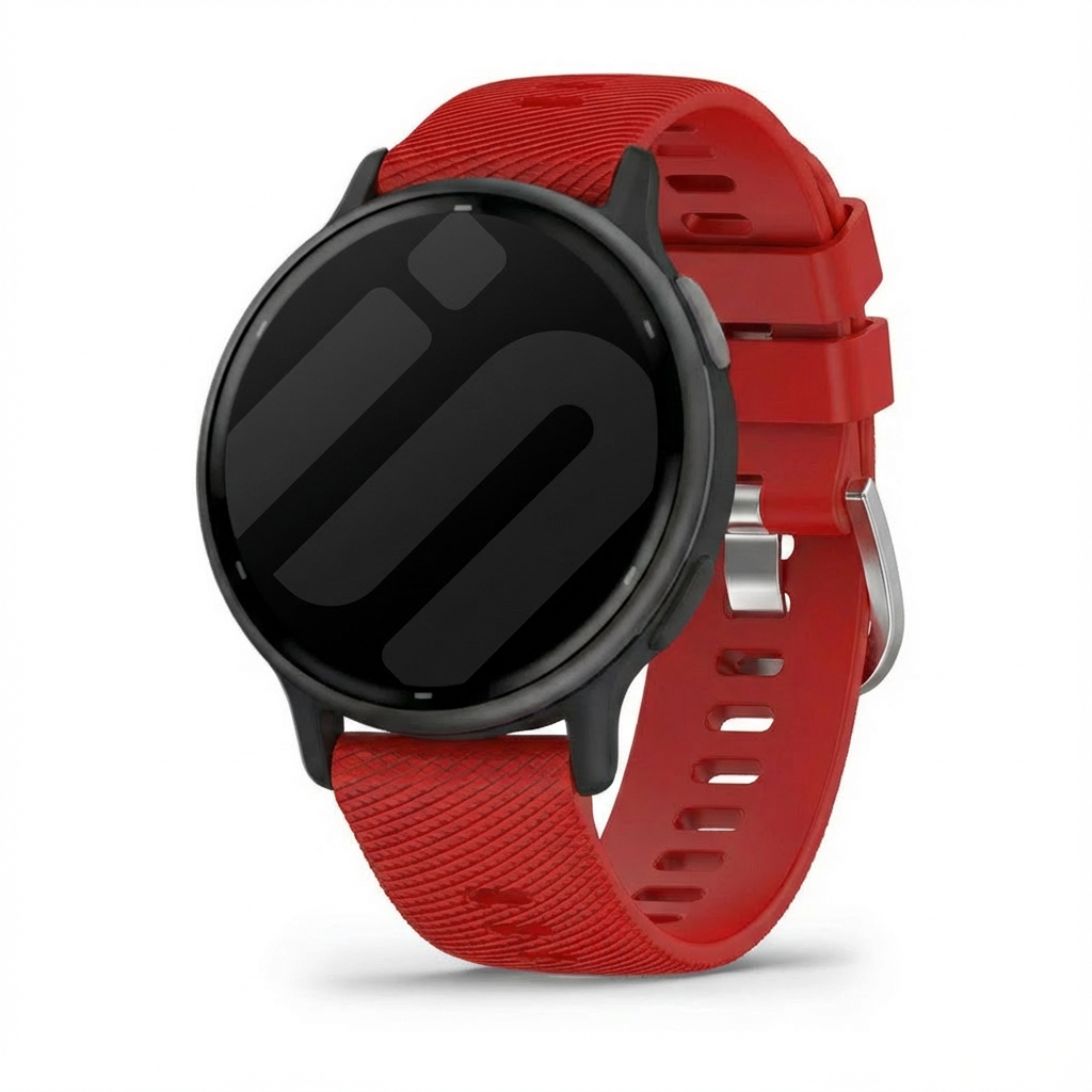 Correa silicona Garmin Vivoactive 5 (rojo)