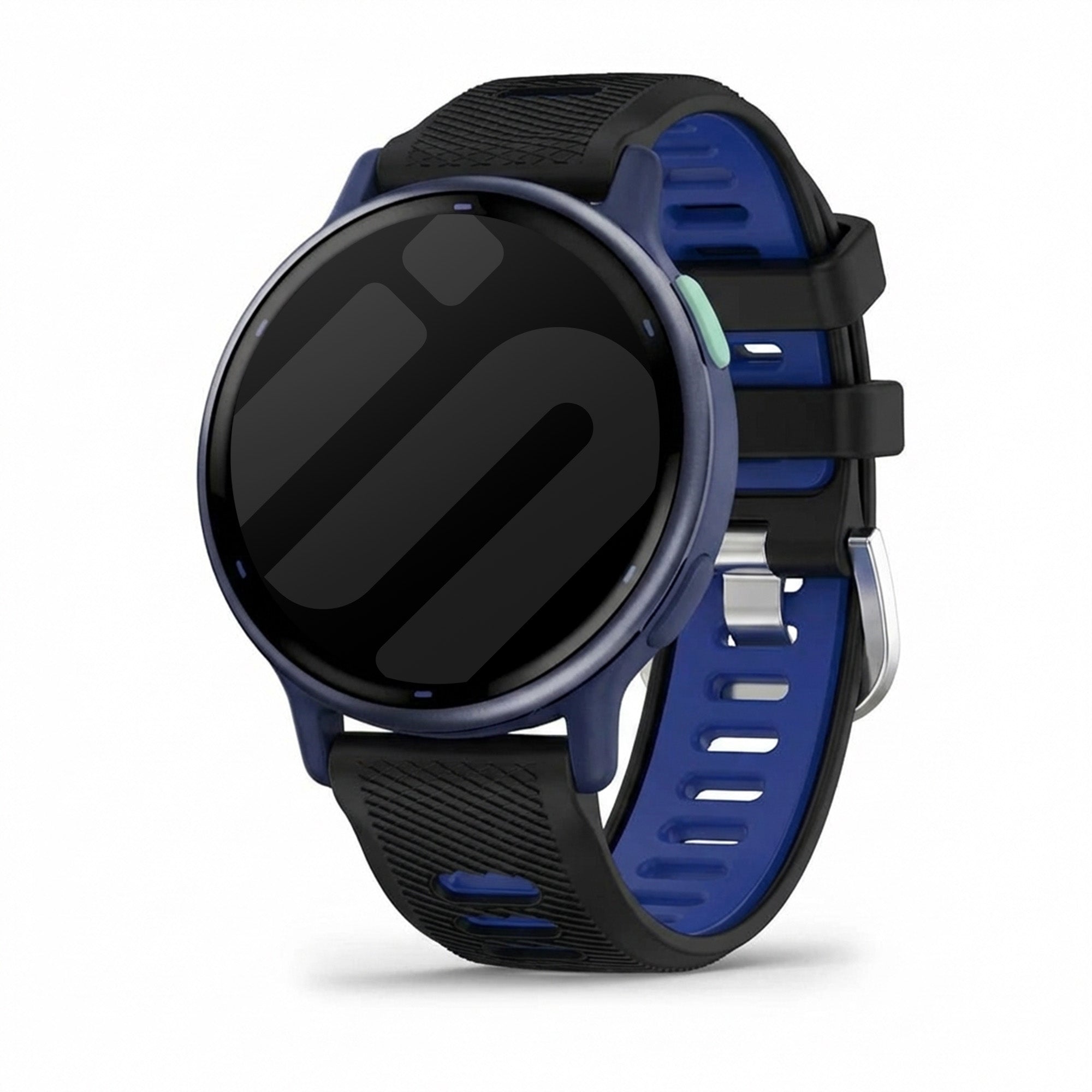Correa deportiva con hebilla Garmin Vivoactive 5 (negro/azul)