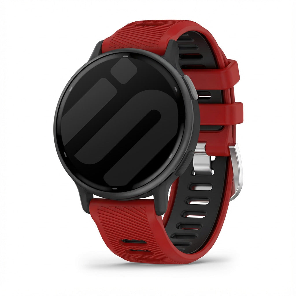 Correa deportiva con hebilla Garmin Vivoactive 5 (rojo/negro)
