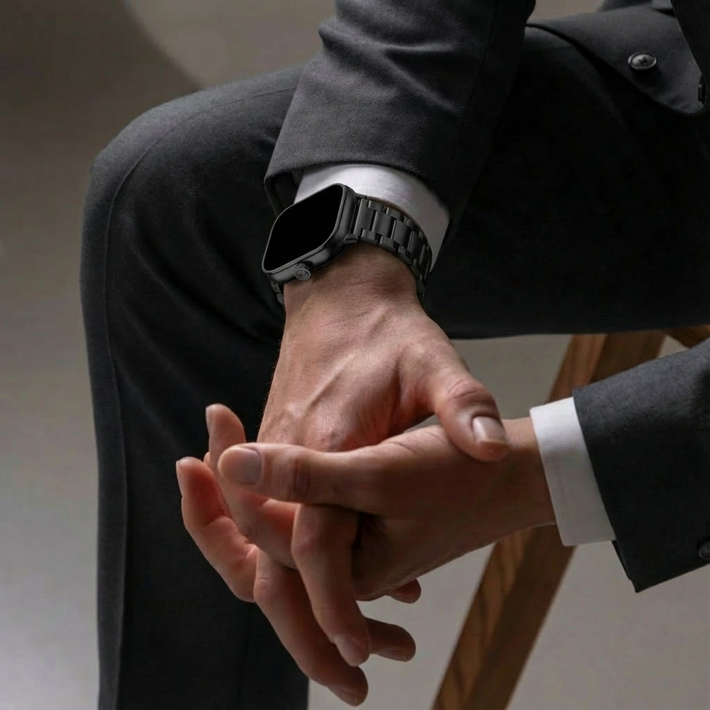 Correa acero Xiaomi Smart Band 9 Pro (negro)