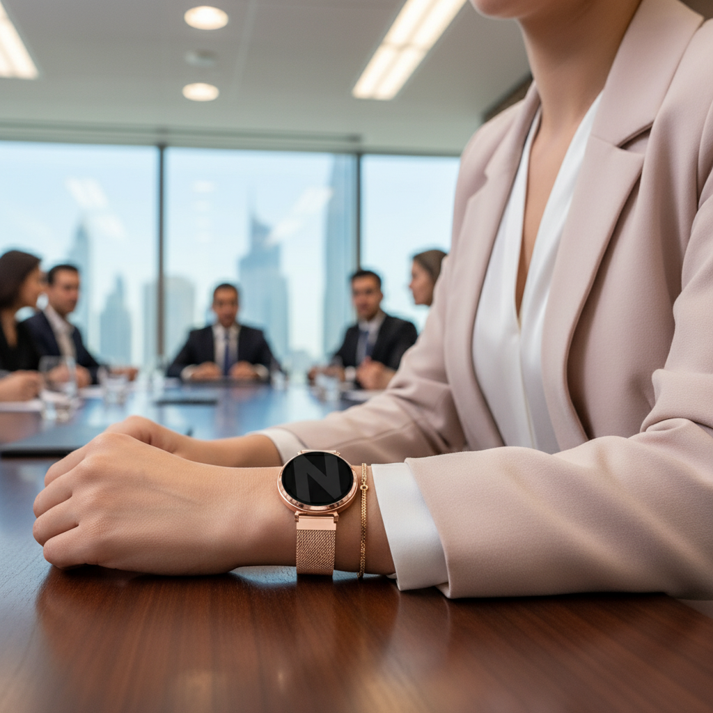 Bandz Correa milanesa loop Garmin Lily 2 (oro rosa)