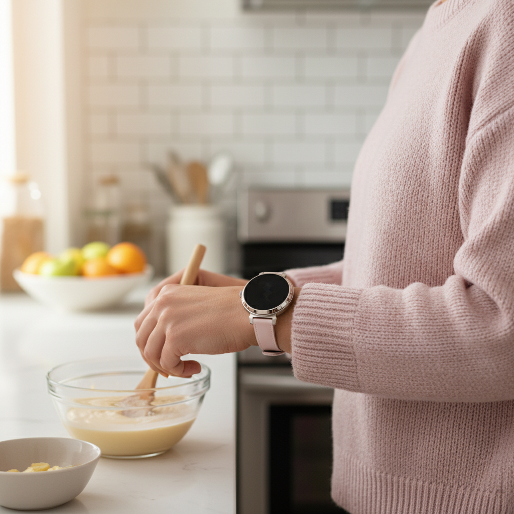 Correa reloj cuero 14mm - universal (rosa)