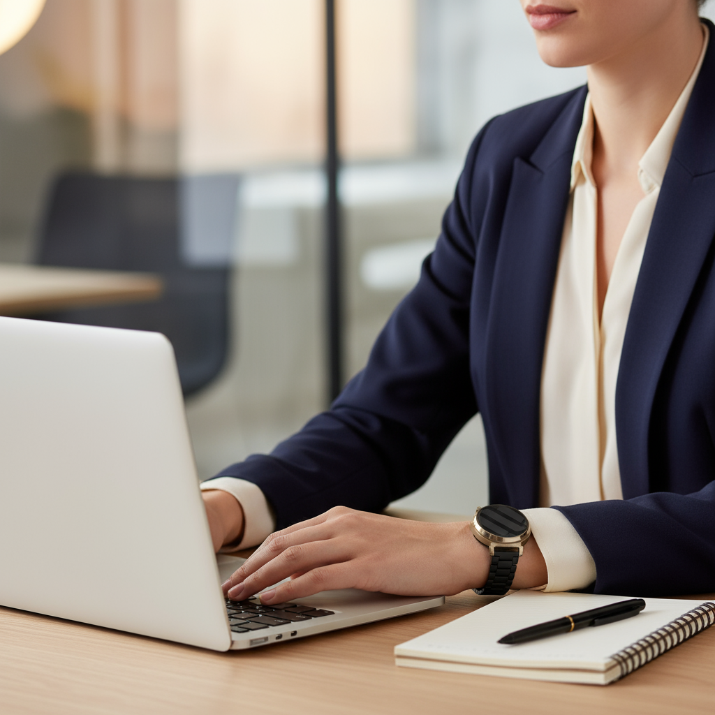 Correa acero Garmin Lily 2 (negro)