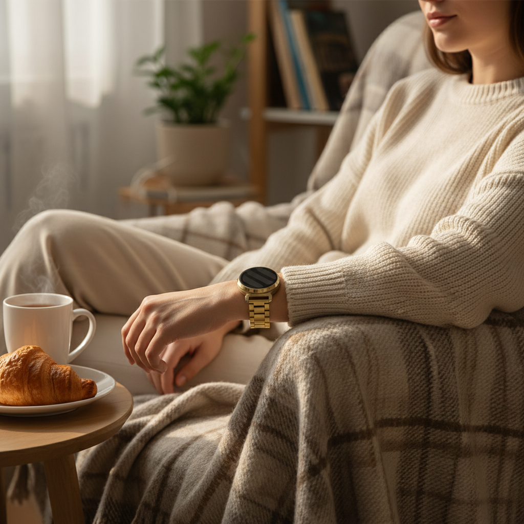 Correa acero Garmin Lily 2 (dorado)