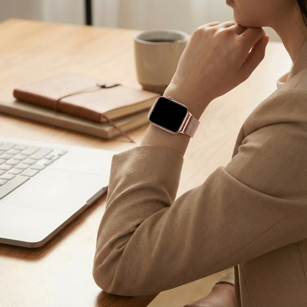 Redmi Watch 6 Milanese Strap (Pink)