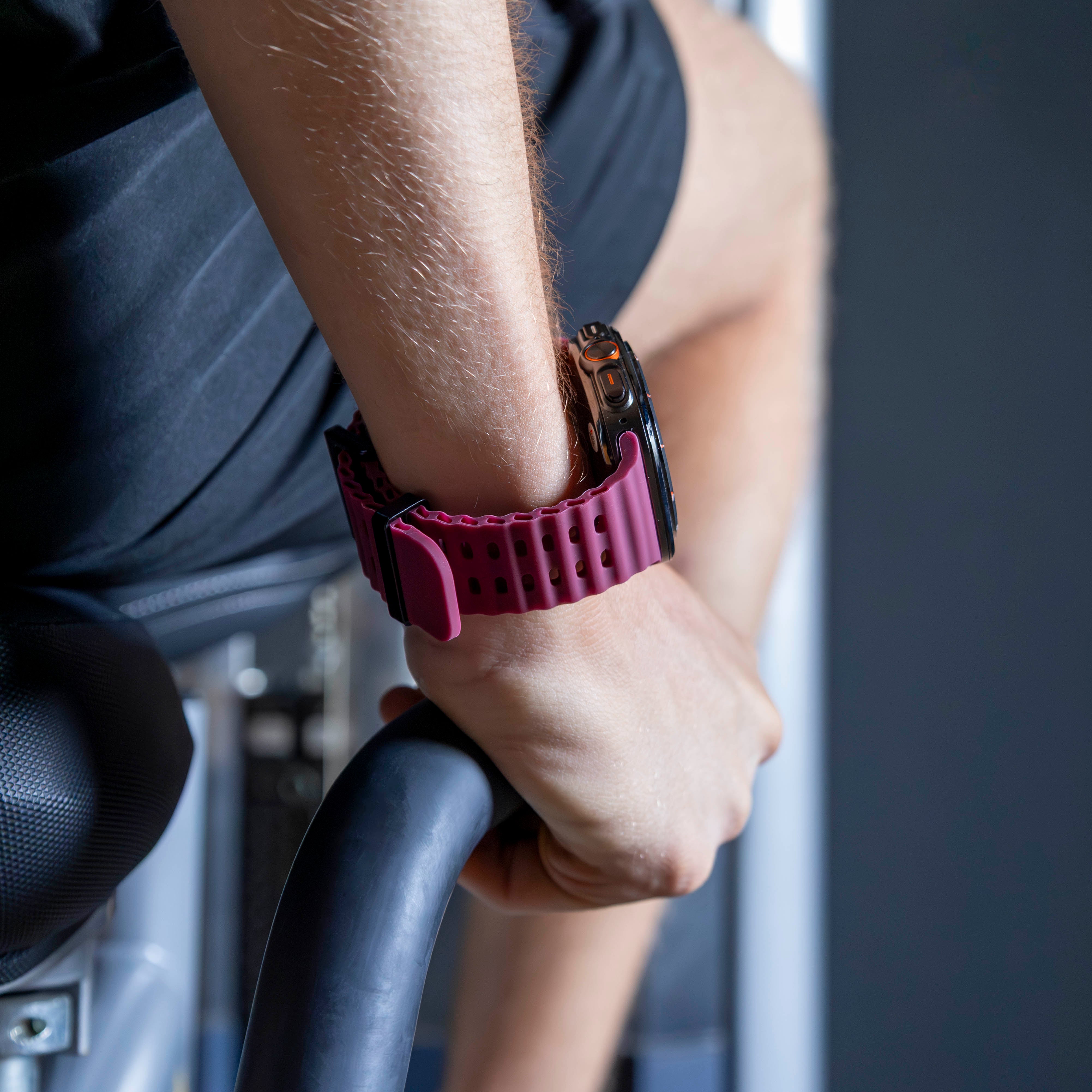 Correa Ocean Samsung Galaxy Watch Ultra (vino rojo)