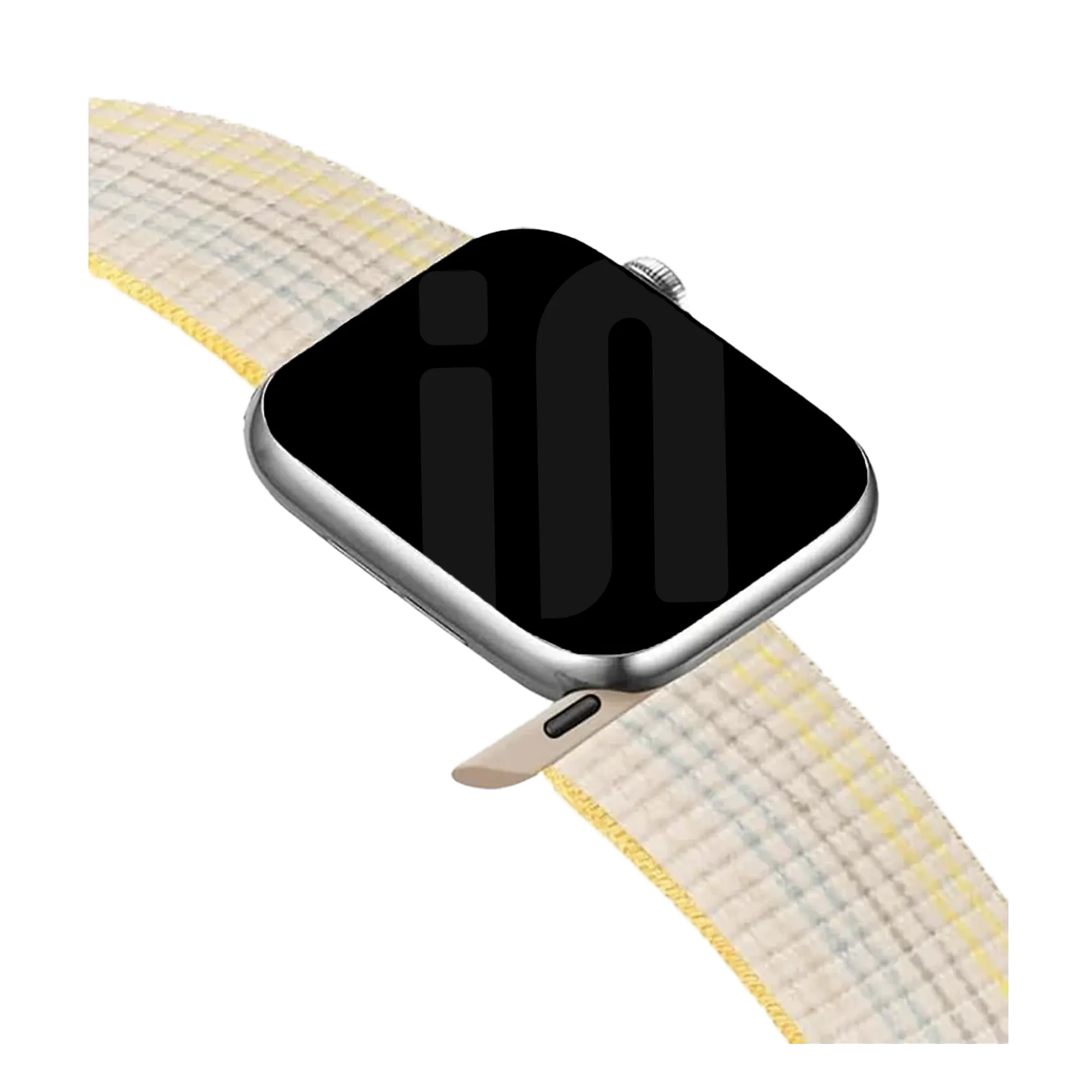 Correa nylon con hebilla Apple Watch (blanco estrella mix)