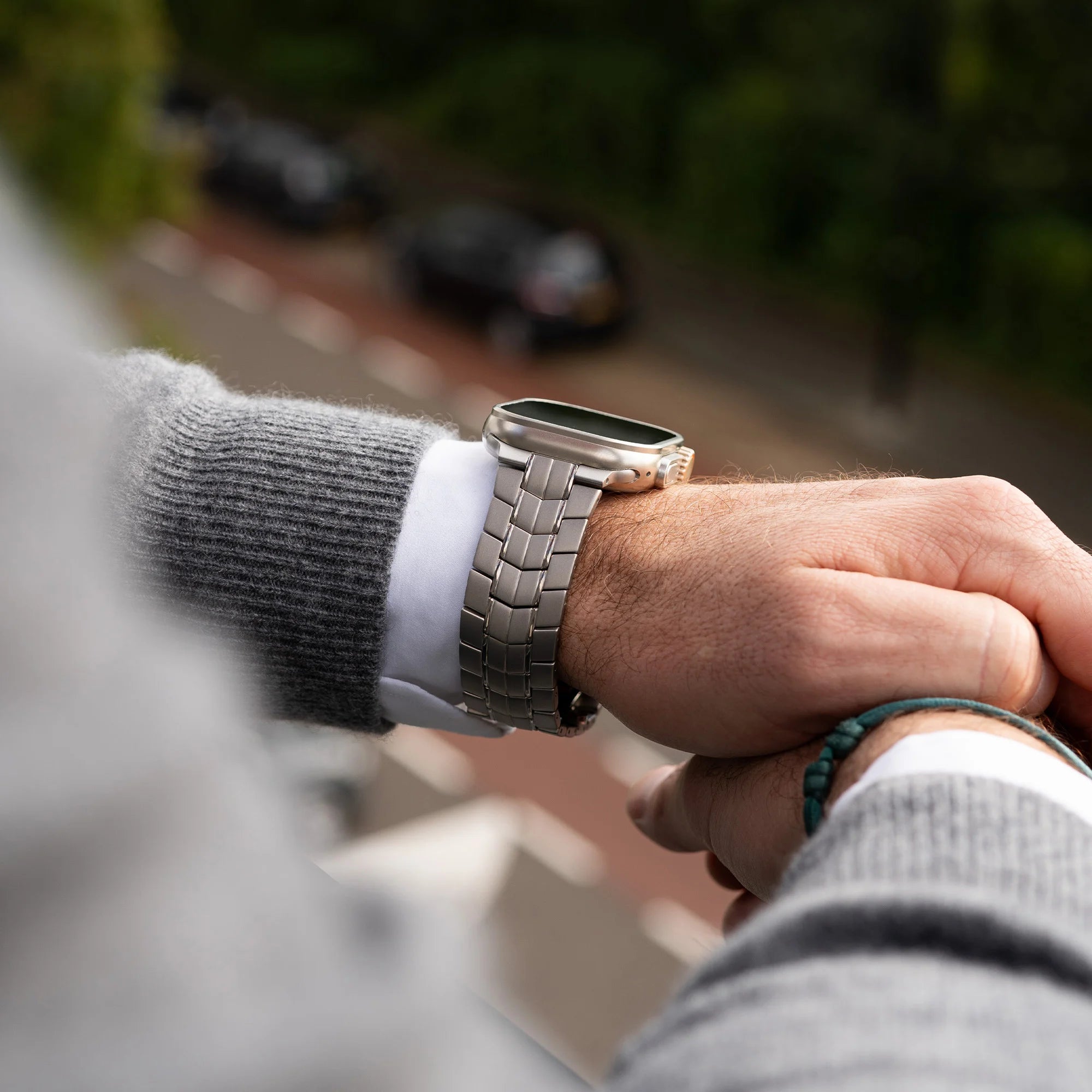 Bandz Correa titanio 'Supreme' Apple Watch (titanium)