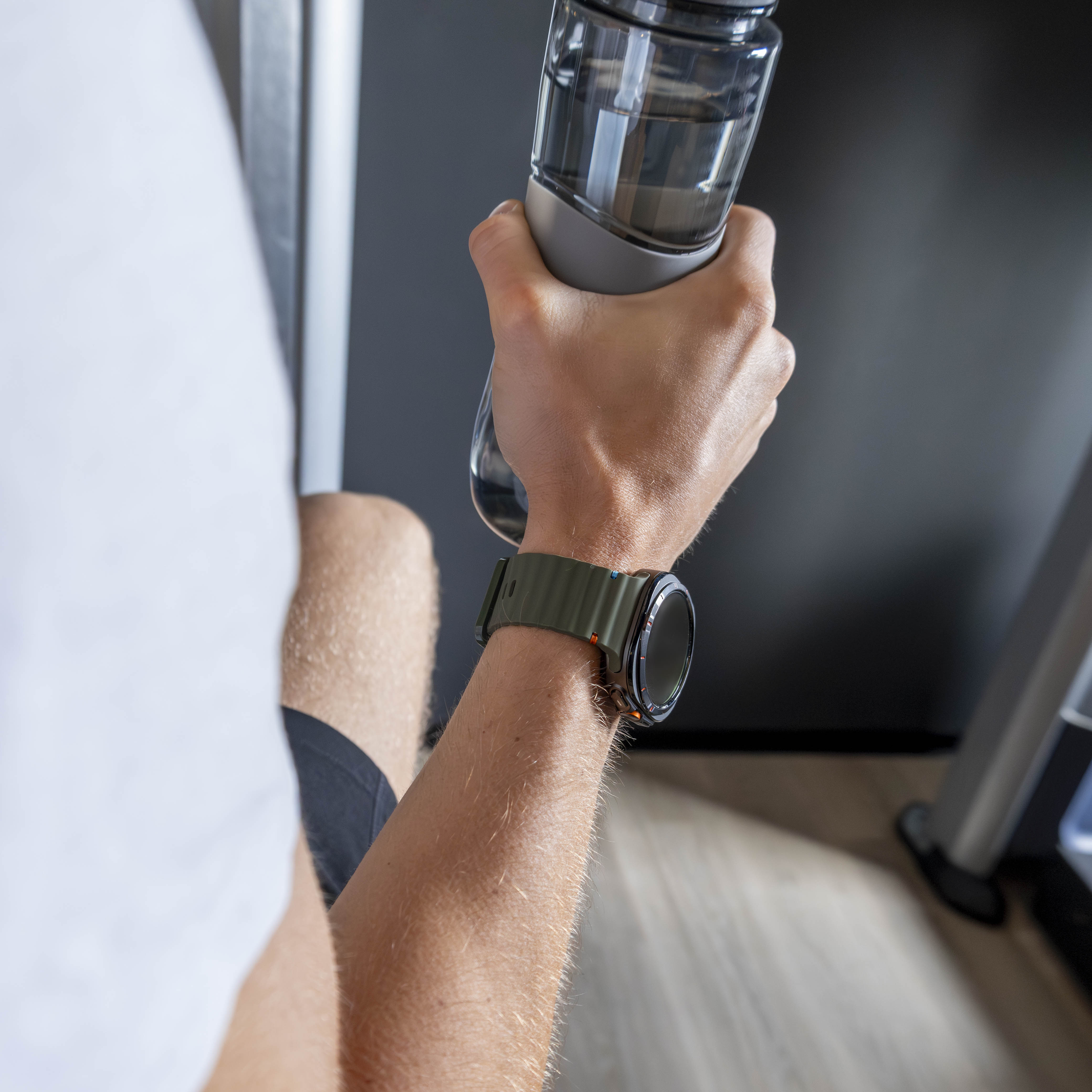 Samsung Galaxy Watch Ultra Wave Silicone Strap (Army green)