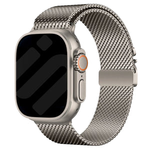 Apple Watch Modern Milanese Strap (Titanium)