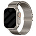Correa Milanesa moderna Apple Watch (titanio)