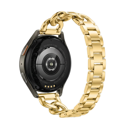 Correa cadena de acero Samsung Galaxy Watch 4 - 44mm (dorado)