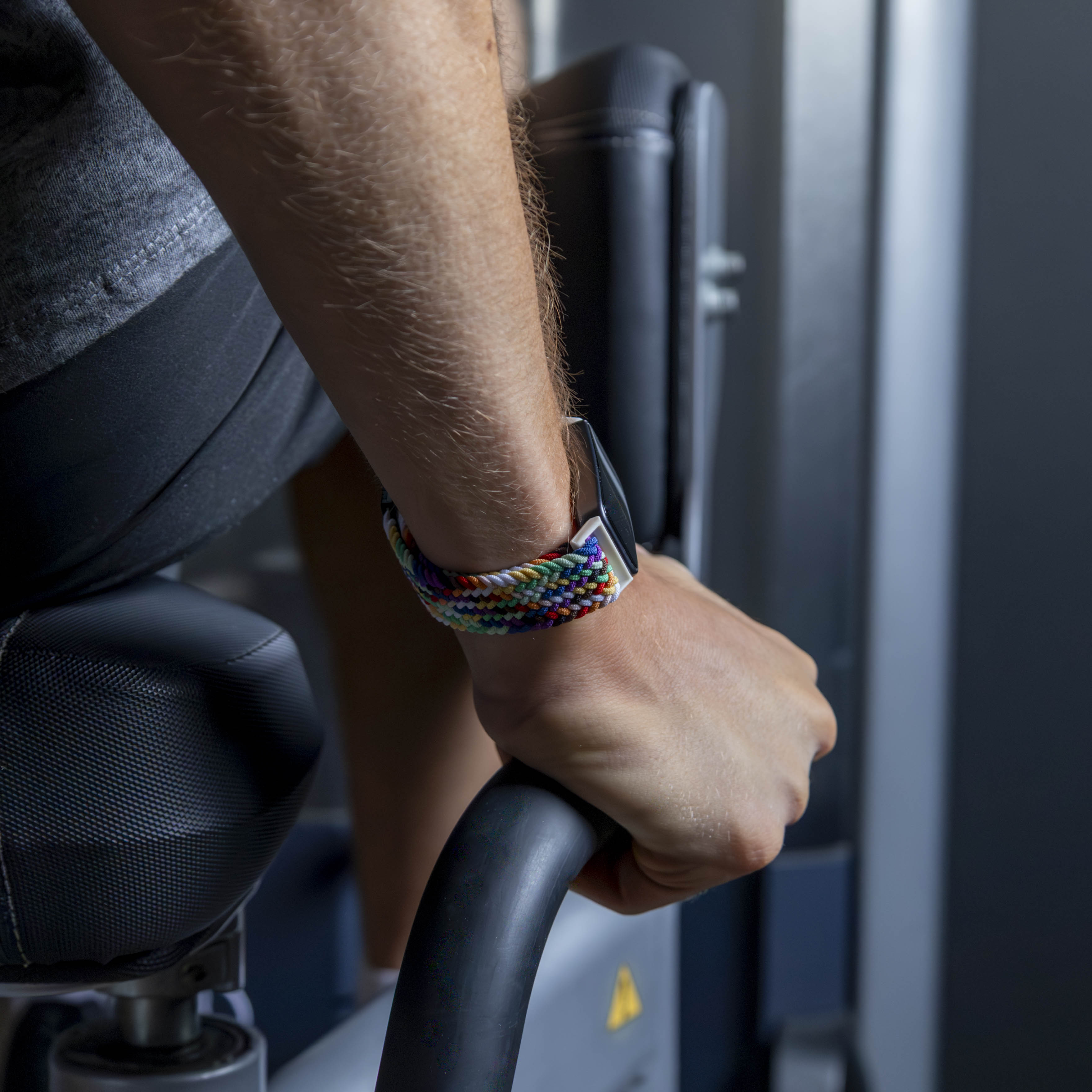 Huawei Band 8 Woven Strap (Rainbow)