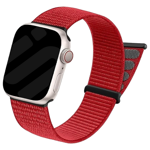 Correa nylon Loop Apple Watch Ultra (rojo)