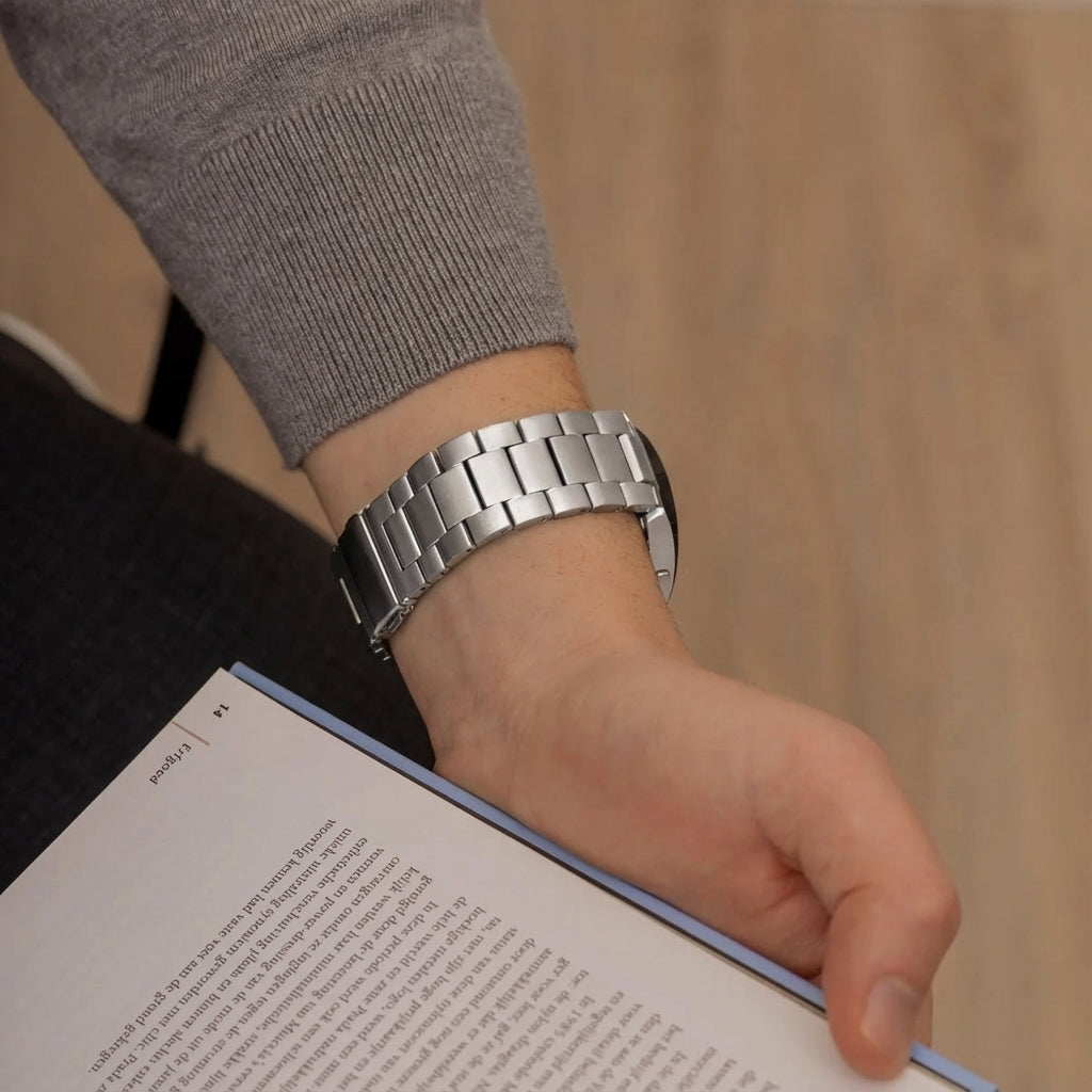 Correa titanio Samsung Galaxy Watch FE (plata)