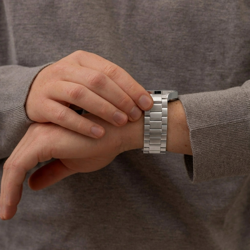 Correa titanio Samsung Galaxy Watch FE (plata)