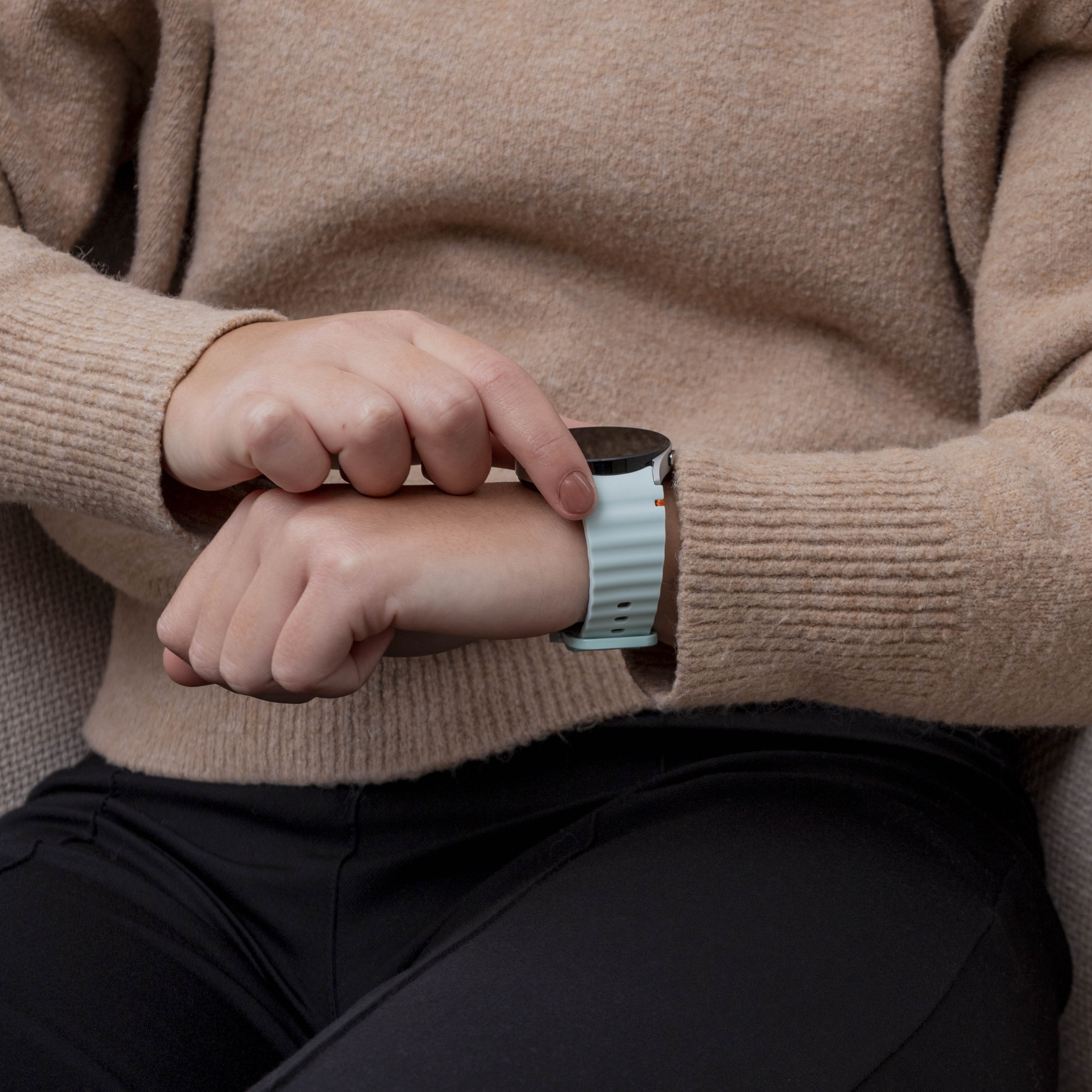 Samsung Galaxy Watch 7 - 44mm Wave Strap (Light Green)