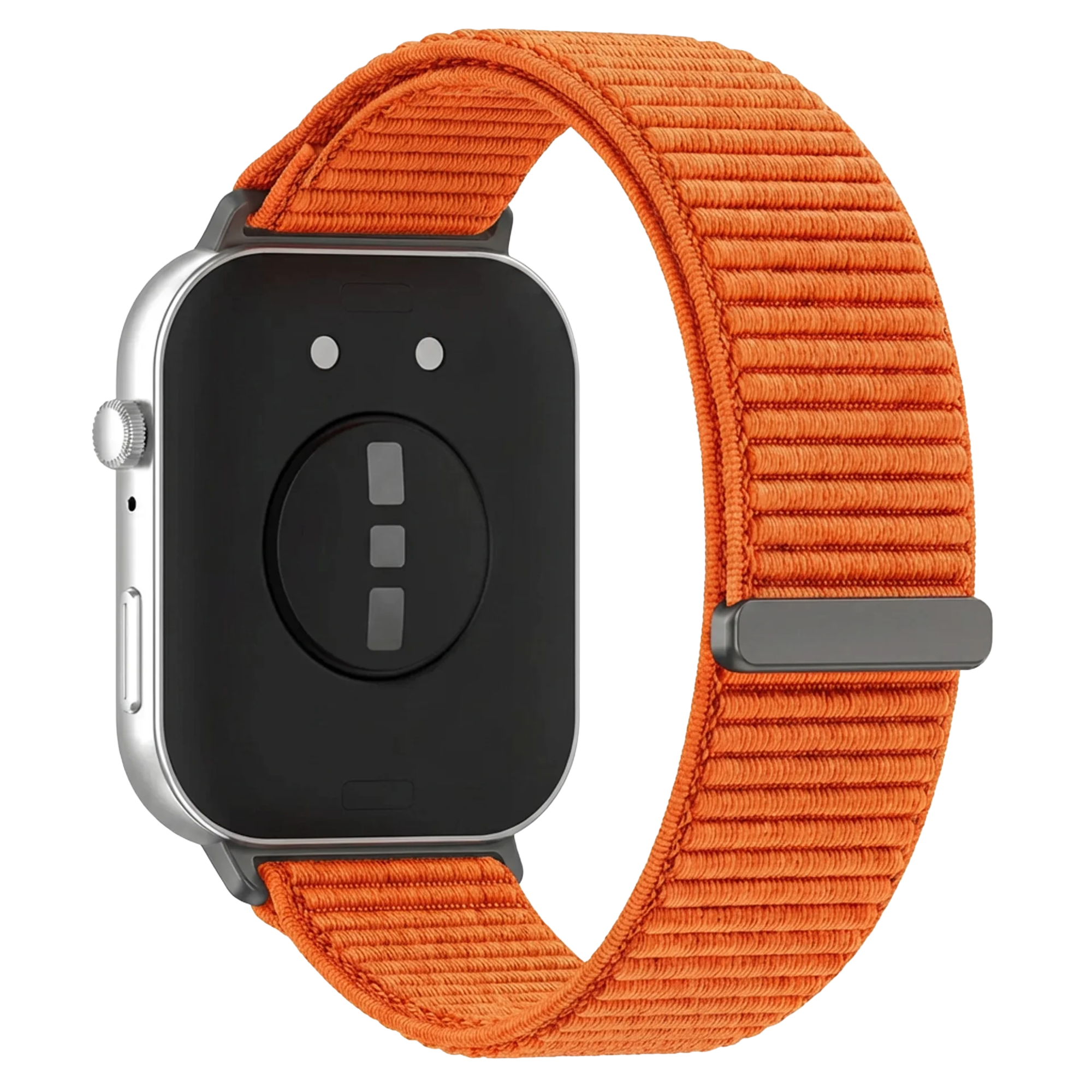 Huawei Watch Fit 4 Nylon Wave Strap (Orange)