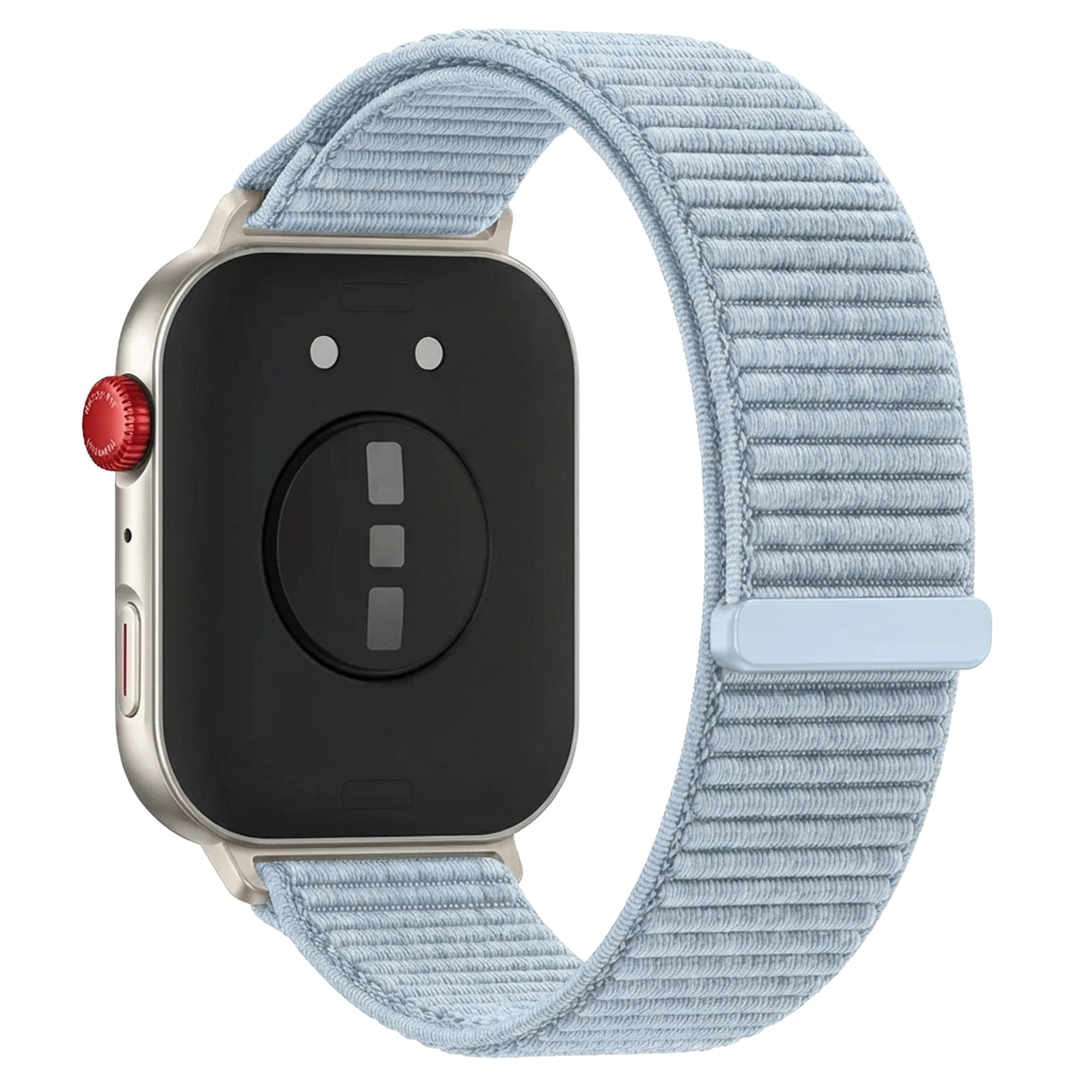 Huawei Watch Fit 4 Nylon Wave Strap (Light Blue)