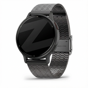 Bandz Correa acero ajustable Garmin Vivoactive 5 (negro)