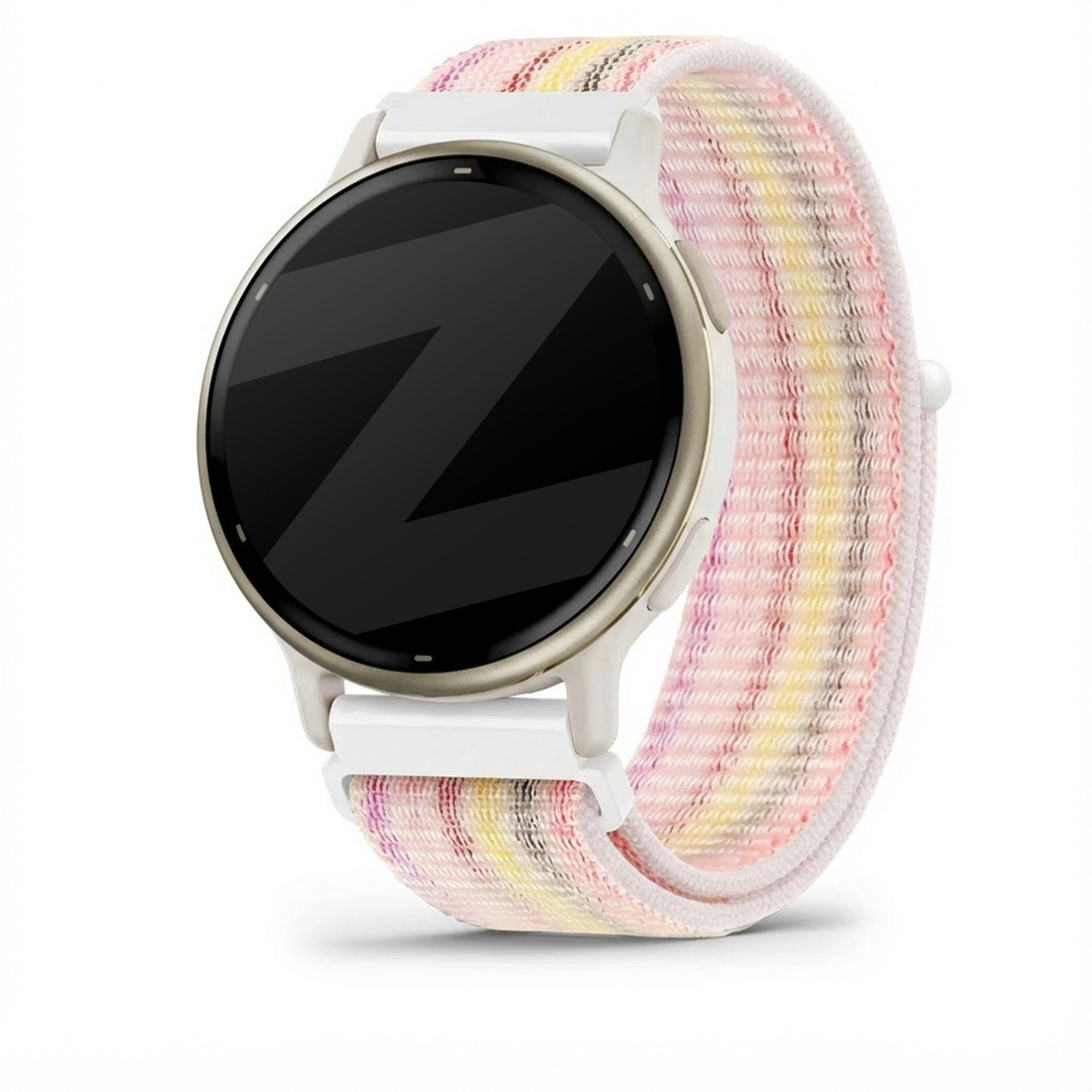 Bandz Garmin Vivoactive 5 Nylon Loop Strap (Colourful)