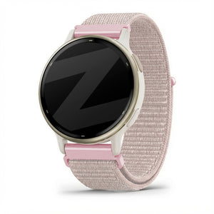 Bandz Correa nylon Loop Garmin Vivoactive 5 (rosado dorado)