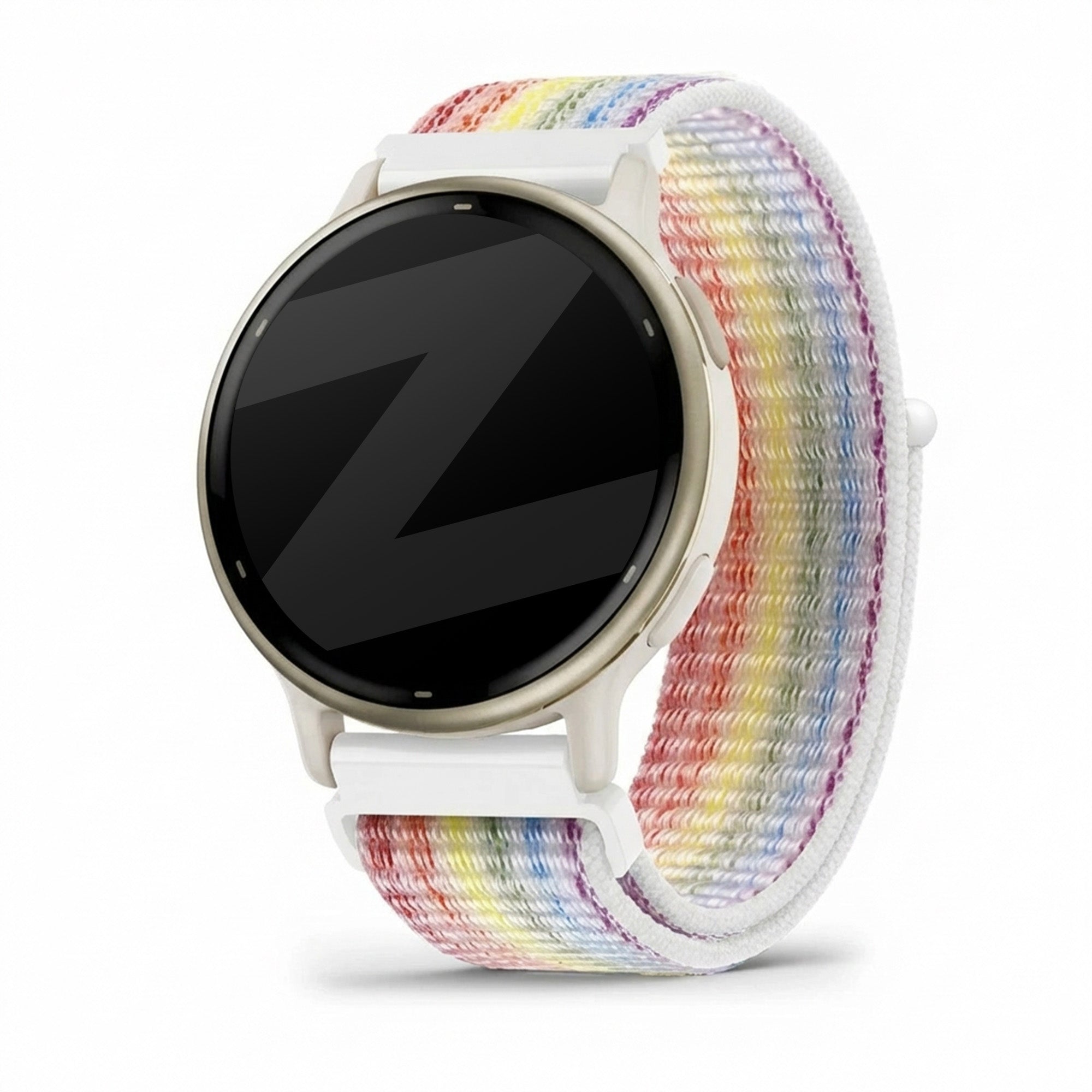 Bandz Garmin Vivoactive 5 Nylon Loop Strap (Multicolour)