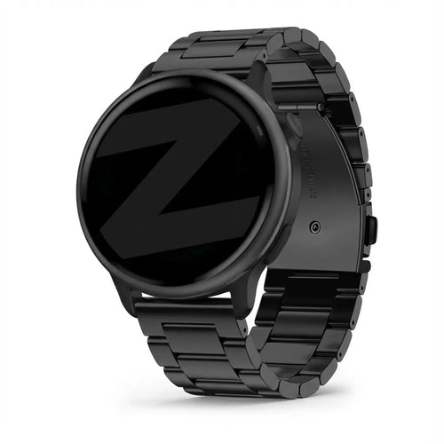 Bandz Correa acero 'Classic' Garmin Vivoactive 6 (negro)