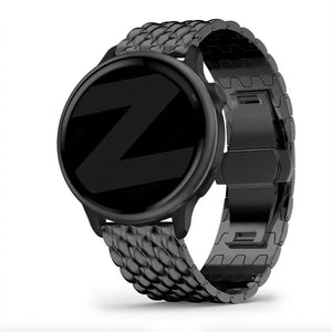 Bandz Correa acero 'Dragon' Garmin Vivoactive 6 (negro)