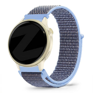 Bandz Correa nylon Loop Garmin Vivoactive 6 (Azul celeste)