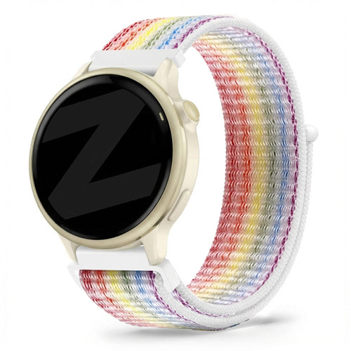 Bandz Garmin Vivoactive 6 Nylon Loop Strap (Multicolour)