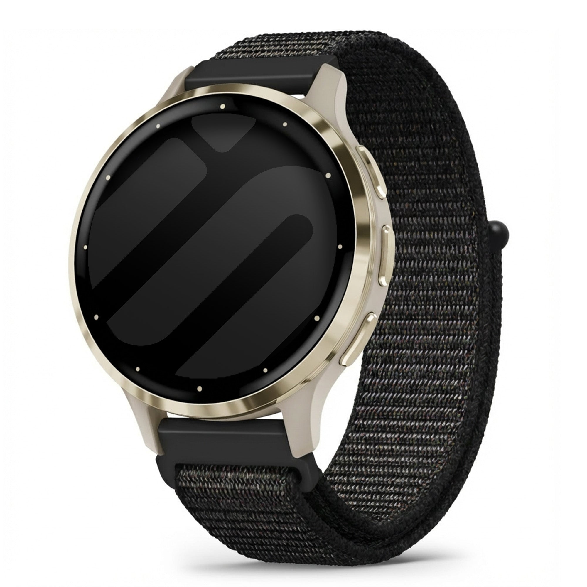 Correa nylon Garmin Venu 3s (negro)