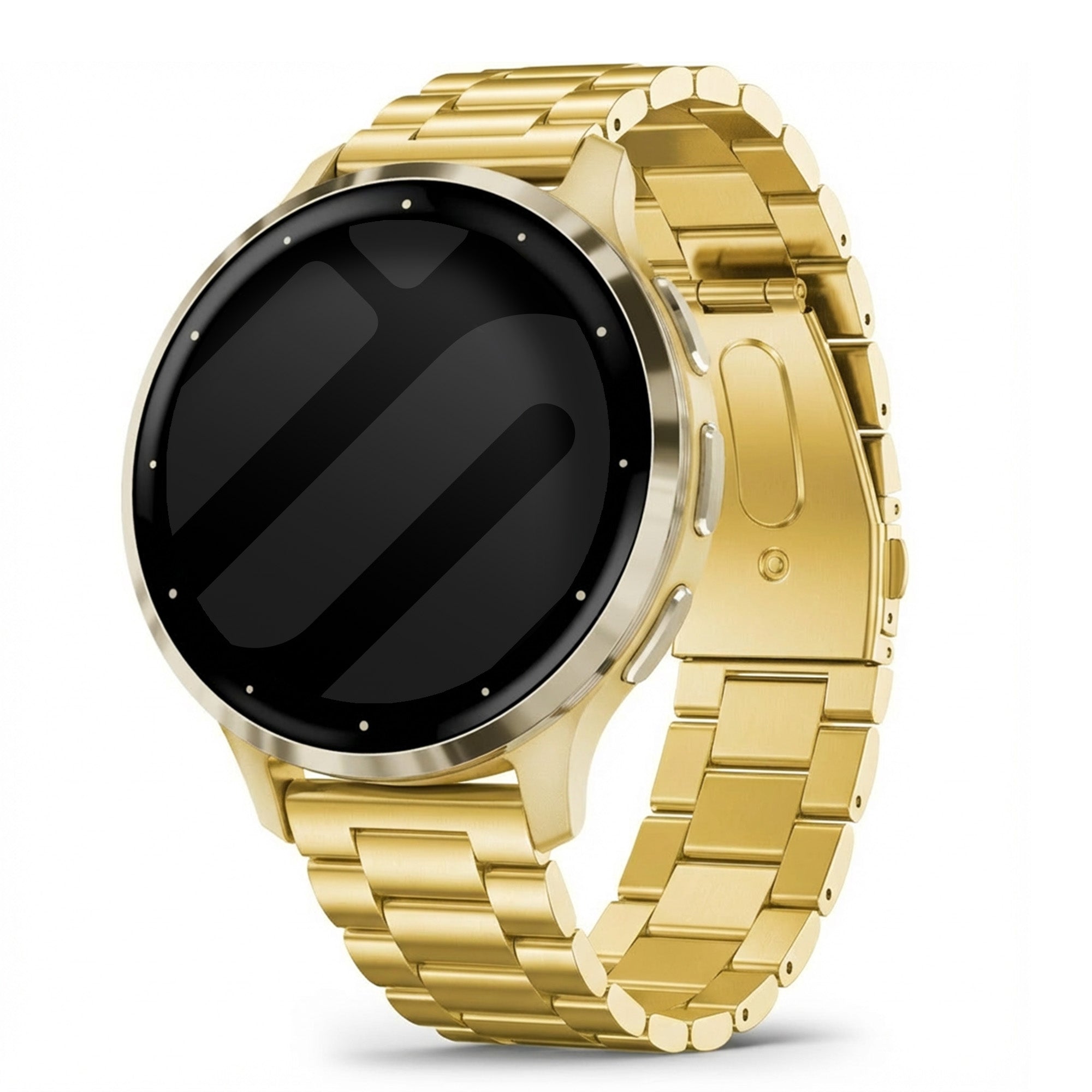 Correa acero con eslabones Garmin Venu 3s (dorado)