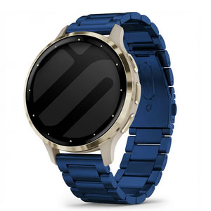 Correa acero Garmin Venu 3s (azul)