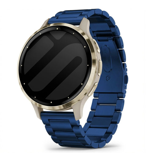 Correa acero Garmin Venu 3s (azul)