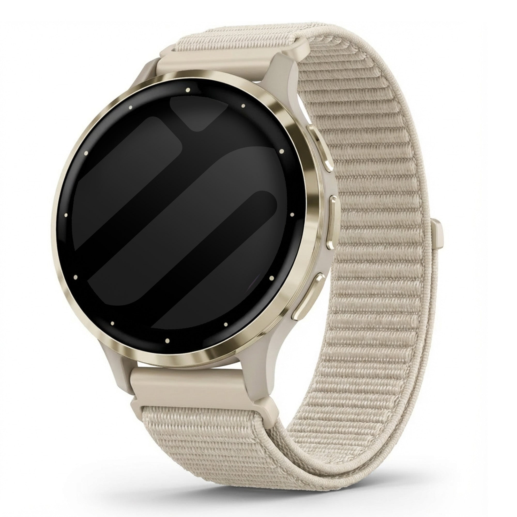 Correa nylon Wave Garmin Venu 3s (blanco estrella)