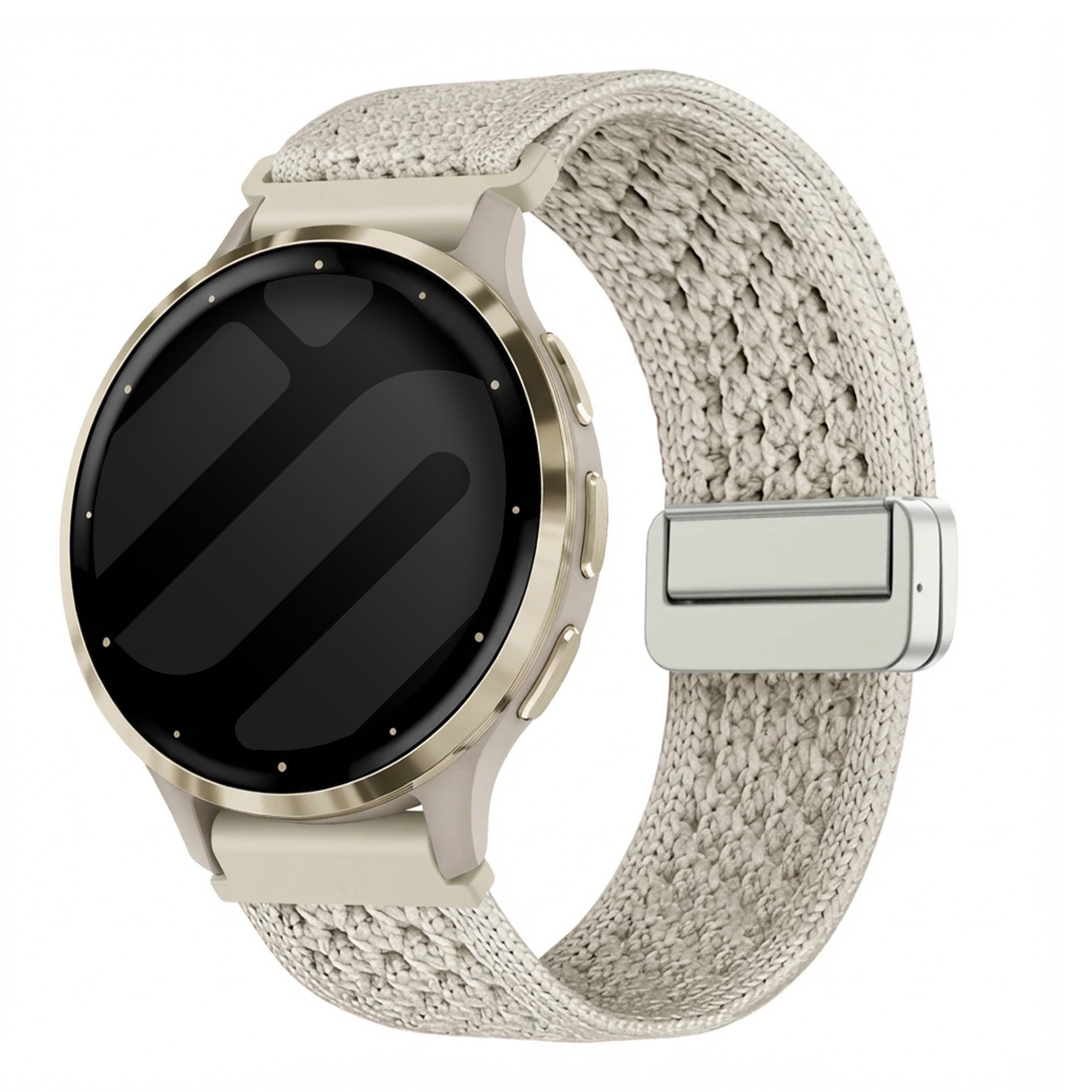 Bandz Correa nylon Vintage Garmin Venu 3s (blanco estrella)