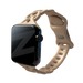 Bandz Correa silicona trenzada Apple Watch (beige)