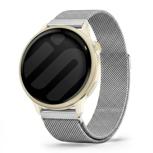 Correa milanesa Garmin Vivoactive 6 (plateado)