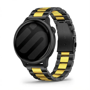 Correa acero Garmin Vivoactive 6 (negro/dorado)
