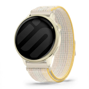 Correa nylon Garmin Vivoactive 6 (mix blanco estrella)