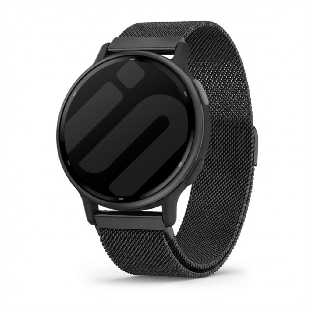 Correa milanesa Garmin Vivoactive 5 (negro)