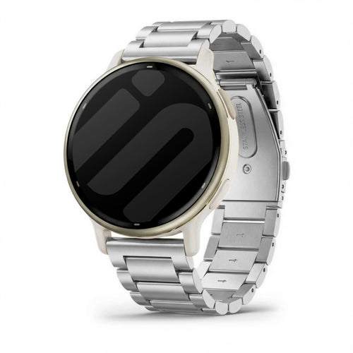 Garmin Vivoactive 5 Steel Strap (Silver)