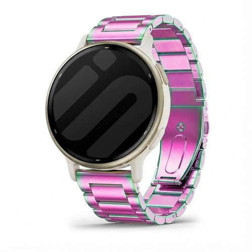 Correa acero Garmin Vivoactive 5 (nacarado)
