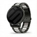 Correa acero Garmin Vivoactive 5 (negro/plateado)