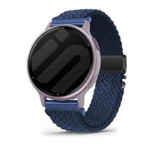 Correa trenzada con hebilla Garmin Vivoactive 5 (azul)