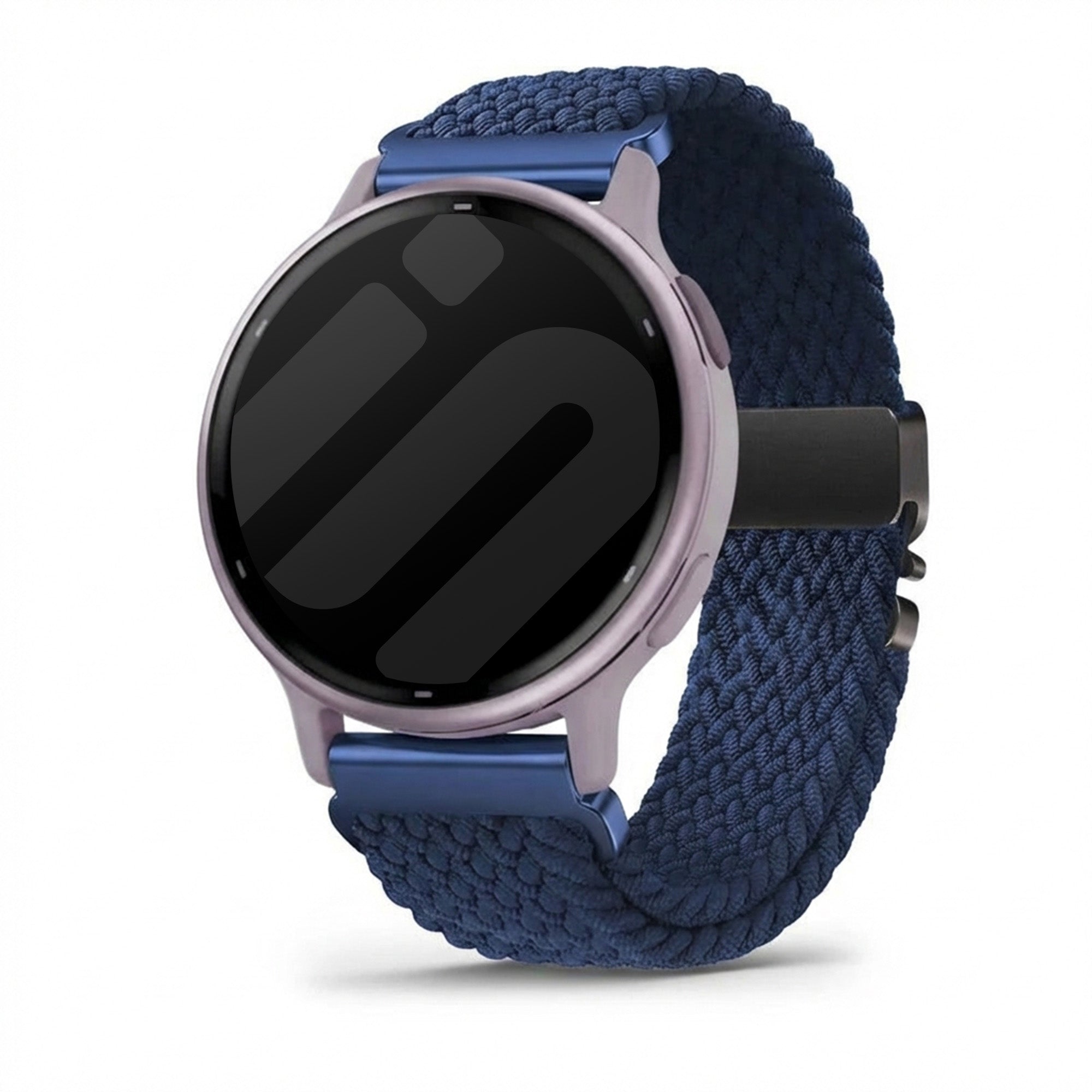 Correa trenzada con hebilla Garmin Vivoactive 5 (azul)