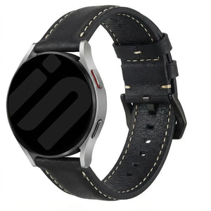 Correa cuero TicWatch Pro 5 Enduro (negro)