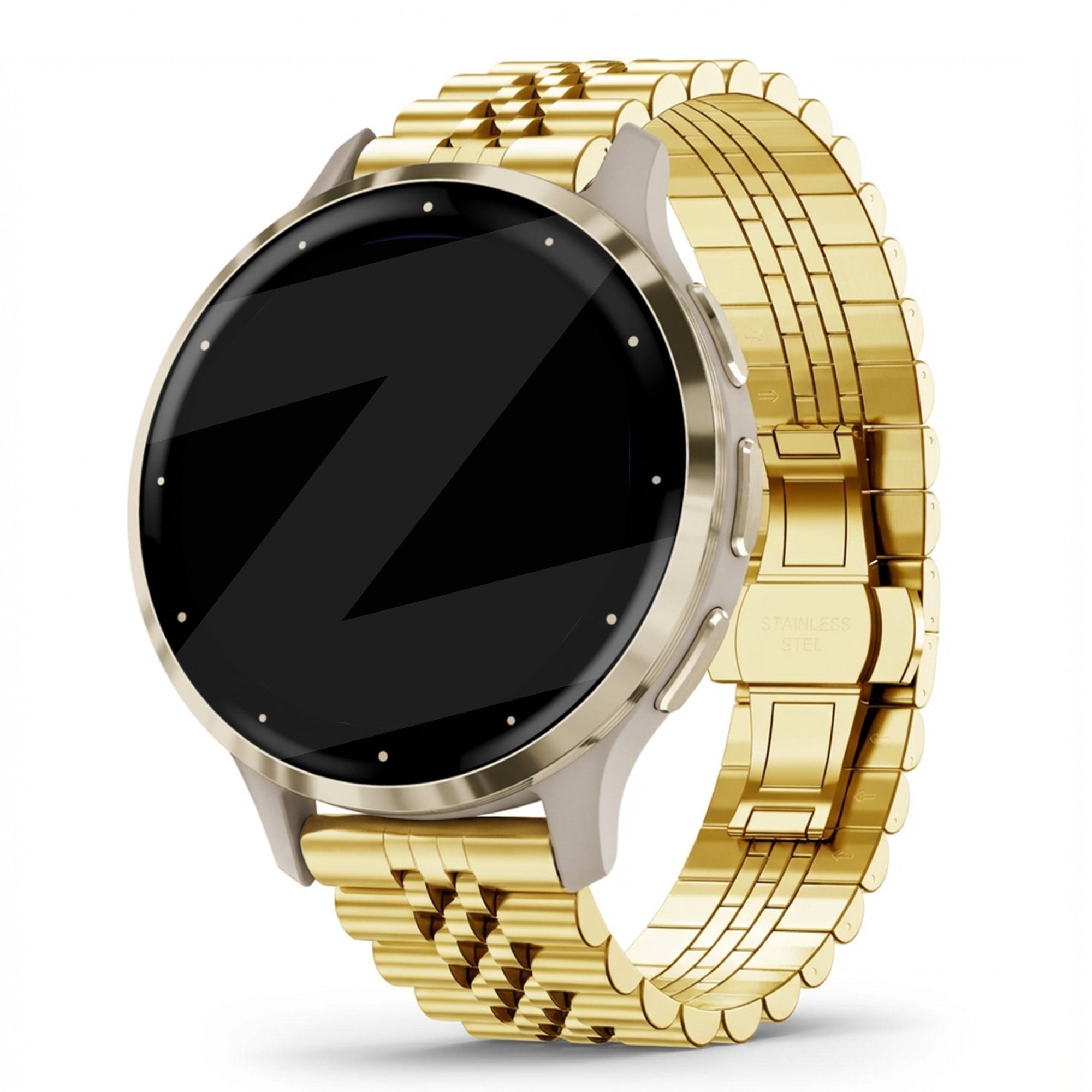 Bandz Correa acero 'Jubilee' Garmin Venu 3s (dorado)