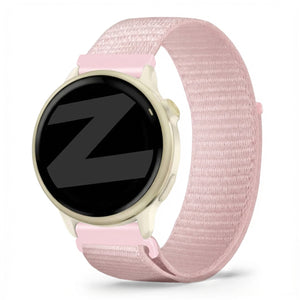 Bandz Correa nylon Loop Garmin Vivoactive 6 (rosa claro)